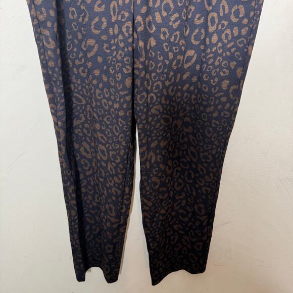 Ann Taylor Women’s Pants M‎ Leopard Print High Rise Tapered Ankle Pull-On - Picture 13 of 14